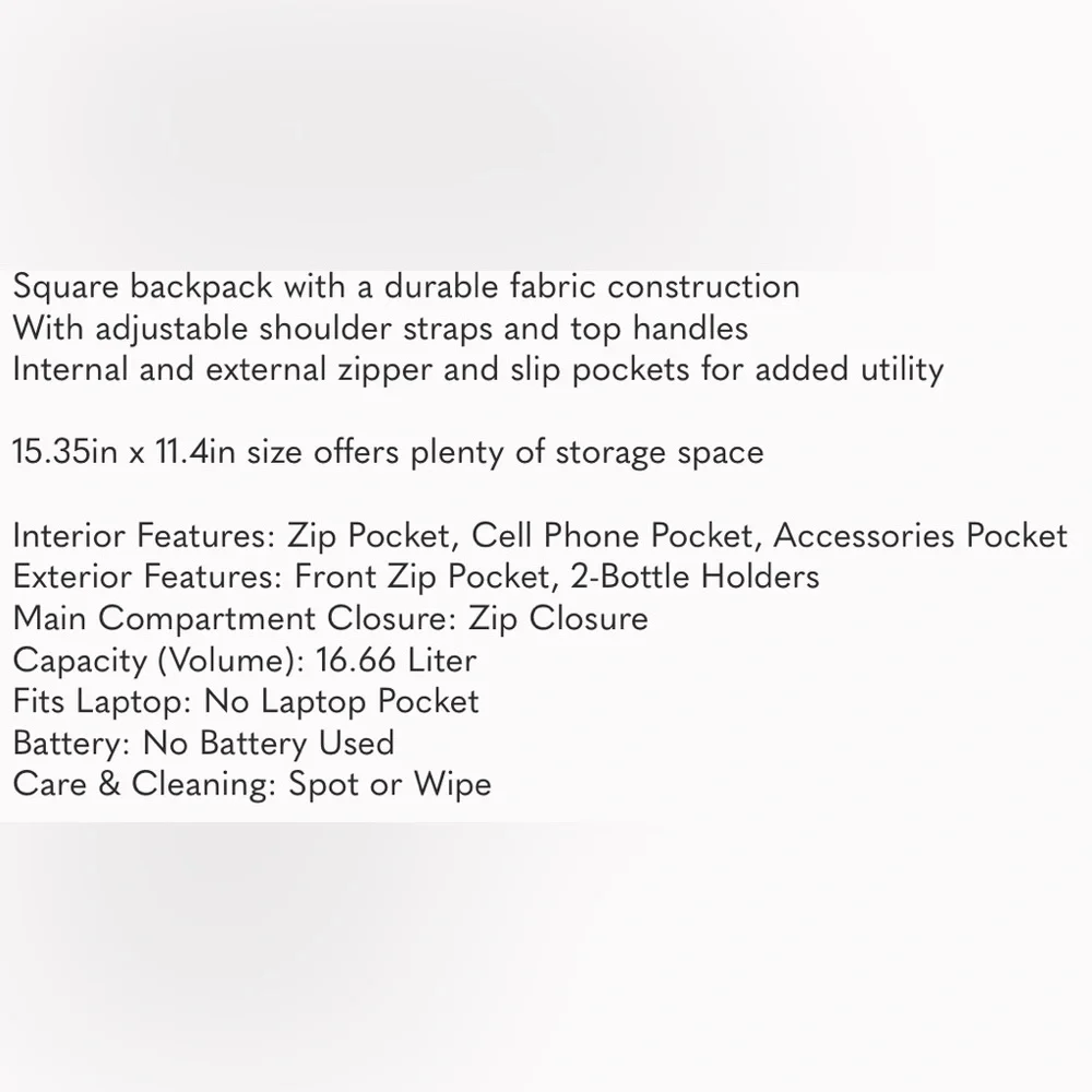 Wild Fable square Olive green backpackk